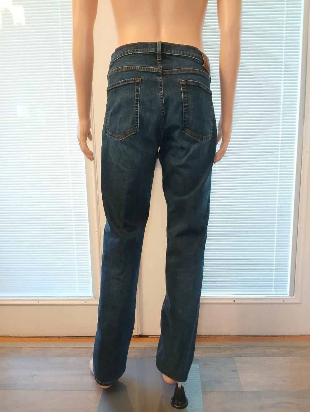 Tecovas Men's Dark Indigo Slim Jeans 38x34